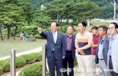 류한우 단양군수, 주요 현안사업장 점검