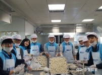 당진시노인복지관, 현대제철 임직원과 함께하는 동지팥죽나눔행사 진행