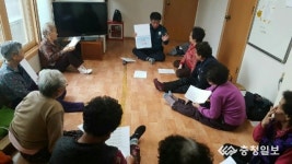 천안동남서 원성파출소, 연말연시 노인 교통사고 예방교육 전개