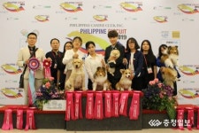 연암대 세계애견연맹(FCI) 2019 필리핀 국제 도그쇼 대회 3개 부문 챔피언 수상