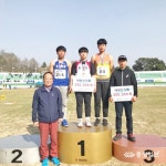 충주중 최우진, 전국육상 창던지기 대회신