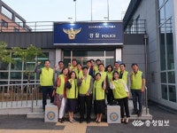 직산파출소, 생활안전협의회와 합동순찰 전개