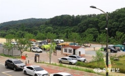 청주 미래지농촌테마공원 개장 두 달 만에 도심 캠핑장으로 자리매김