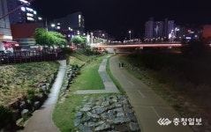동구, 대전천변 하상도로 확 밝아졌다