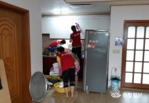 영동 샘표나눔봉사단 이웃사랑 눈길