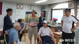 신임 천안시 정관희 목천읍장 경로당 41곳 순회방문 나서