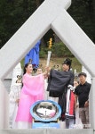 충주 천등산 천지인성단서 성화 채화