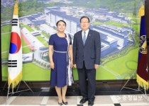 중국 길림성 집안시 사절단, 중원대 방문