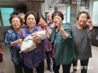 천안, 경로당에 찹쌀 10kg 공급