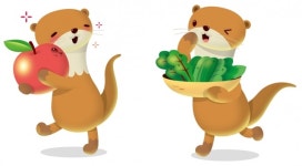 충주시 농산물 캐릭터 수달 충주씨 임용