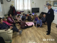 군서면, 겨울철 경로당 점검 나서
