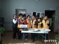 고대면 적십자봉사회 경로당 칼국수 봉사활동 펼쳐