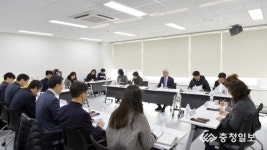 세종시의회, 서금택 의장과 시 의원 조치원읍 중학교 배정 간담회 참석