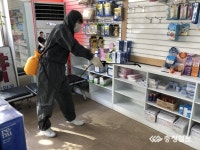 금천동행정복지센터, 약국 현장 점검·방역