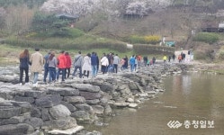 진천군, 감염증 예방 위해 농다리·초롱길 폐쇄