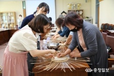 태안군, 여성농업인 라탄 공예반 교육