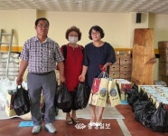 단양군 평강회, 환경미화원에 삼계탕 전달