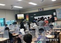 모충초, 민주주의 선거교육 실시