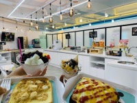 포항에 위치한 카페 말랑블링 오픈 기념 프리미엄 쿠키존 만들다