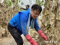 천안시의회 황천순 의장 등 수해복구 위해 혼신