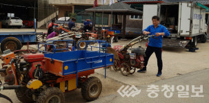 괴산군농기센터, 농기계 순회 수리교육 호응