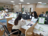 남일면행정복지센터, 여성청소년 보건용품 지원사업 홍보 