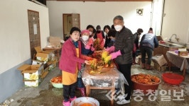 삼승면자원봉사회, 김치나눔 봉사 펼쳐
