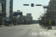한산해진 제천 거리