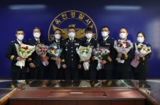 옥천경찰서, 7명 승진 임용