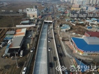 천안 직산사거리 지하차도 상ㆍ하행 양방향 임시개통