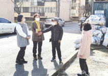 충주 교현2동 현장행정 눈길…통장과 함께 동네 한 바퀴