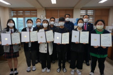 9회 청우장학회, 고덕중 후배 위한 장학금 쾌척