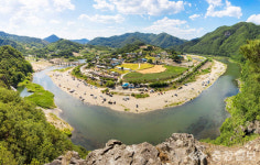 빈센조 송중기·전여빈, 충주 수주팔봉 등장