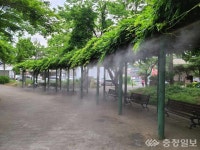 계룡시, 어린이 감성체험장에 쿨링포그 설치한다