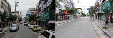 교통지옥 옥천읍 중앙로 확 달라졌다