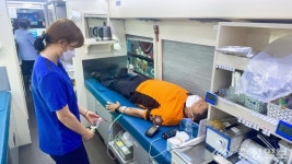 계룡소방서, 사랑의 헌혈 운동 자발적 헌혈 동참