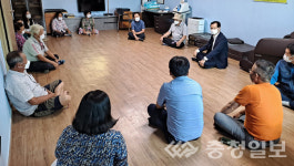 음성군, 부서장이 읍·면 폭염 대응상태 점검