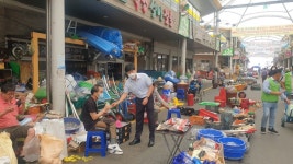 한국국토정보공사(LX) 괴산증평지사, 괴산전통시장 상인들과 함께