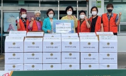 제천 칠성라이온스클럽, 시 보건소에 삼계탕 전달