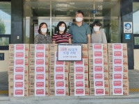 보은군 수한면 거현교회, 따뜻한 이웃을 위한 라면 기탁