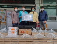 제천의림MJF라이온스클럽, 보건소에 도시락 전달