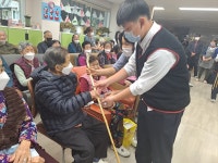 청천중학교,지역사회어르신들을 위한 공연 진행