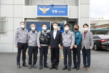 김종보 112치안상황관리관, 남일파출소 정영호 경위 표창 수여