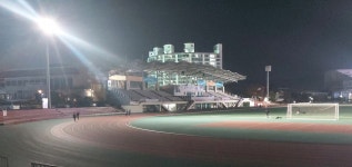 옥천공설운동장·체육공원 확 밝아졌다