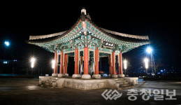 음성군, 음성 설성각 일원 경관조명 교체 등 새 단장