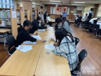 한내여중, 독토와 함께하는 따뜻한 연말 행사