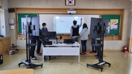근흥중학교온라인 스튜디오 구축  연수 실시