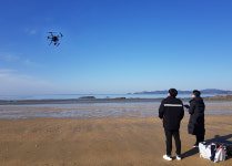 태안해안 드론으로 해양쓰레기 찾는다