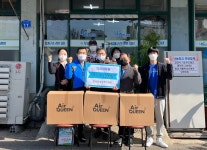 다모아자원, 나눔플러스 천안시지부에 마스크 기부