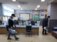 특수임무유공자회 청주시지회, 코로나19 방역실시